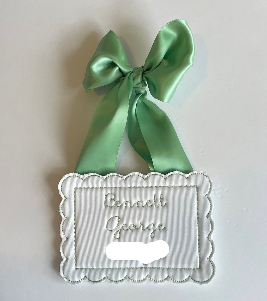 Name Door Hanger