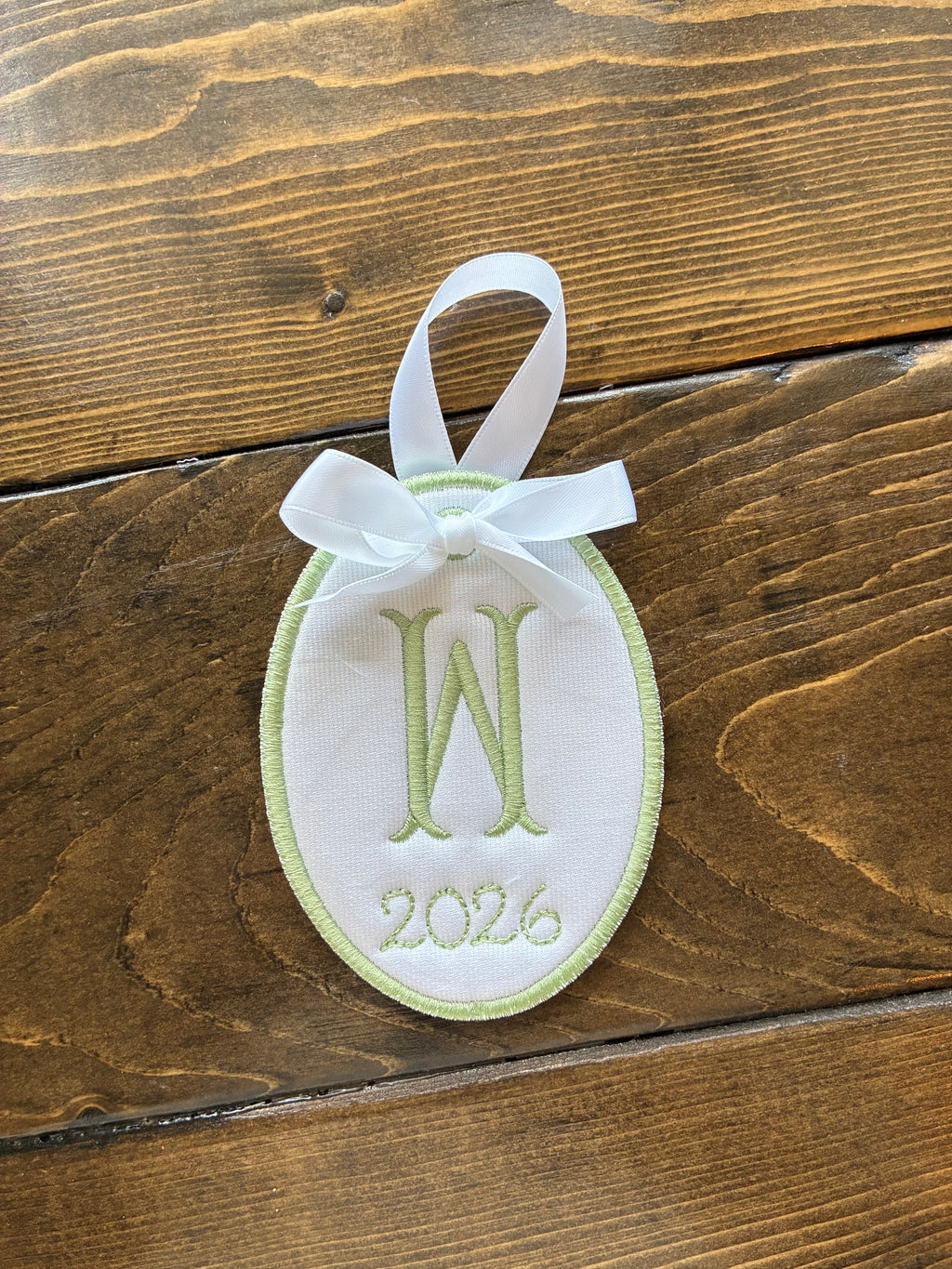 Family Initial Ornament