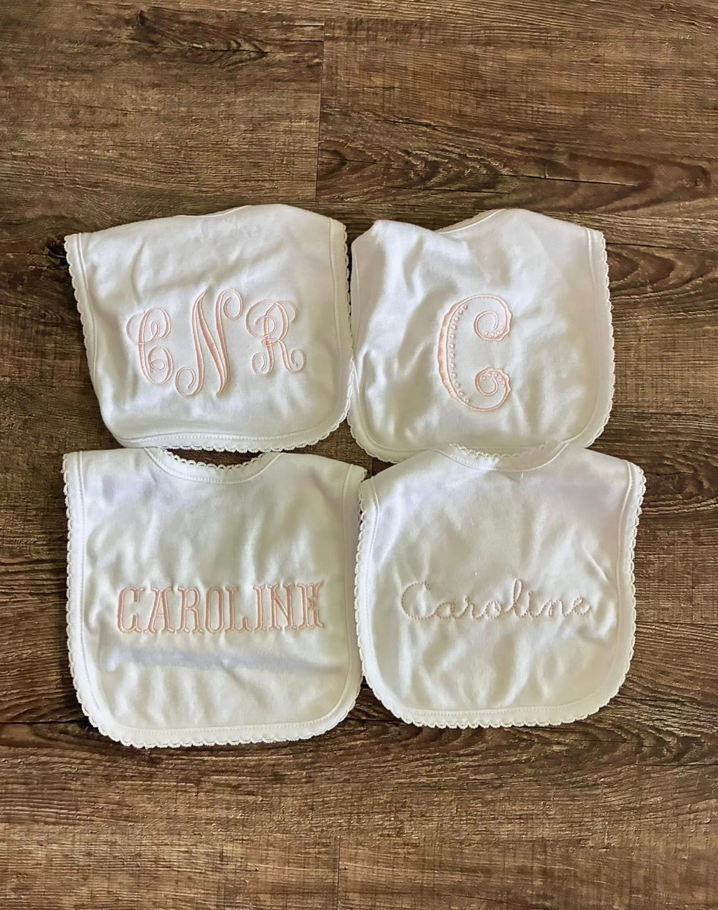 Monogrammed Bib