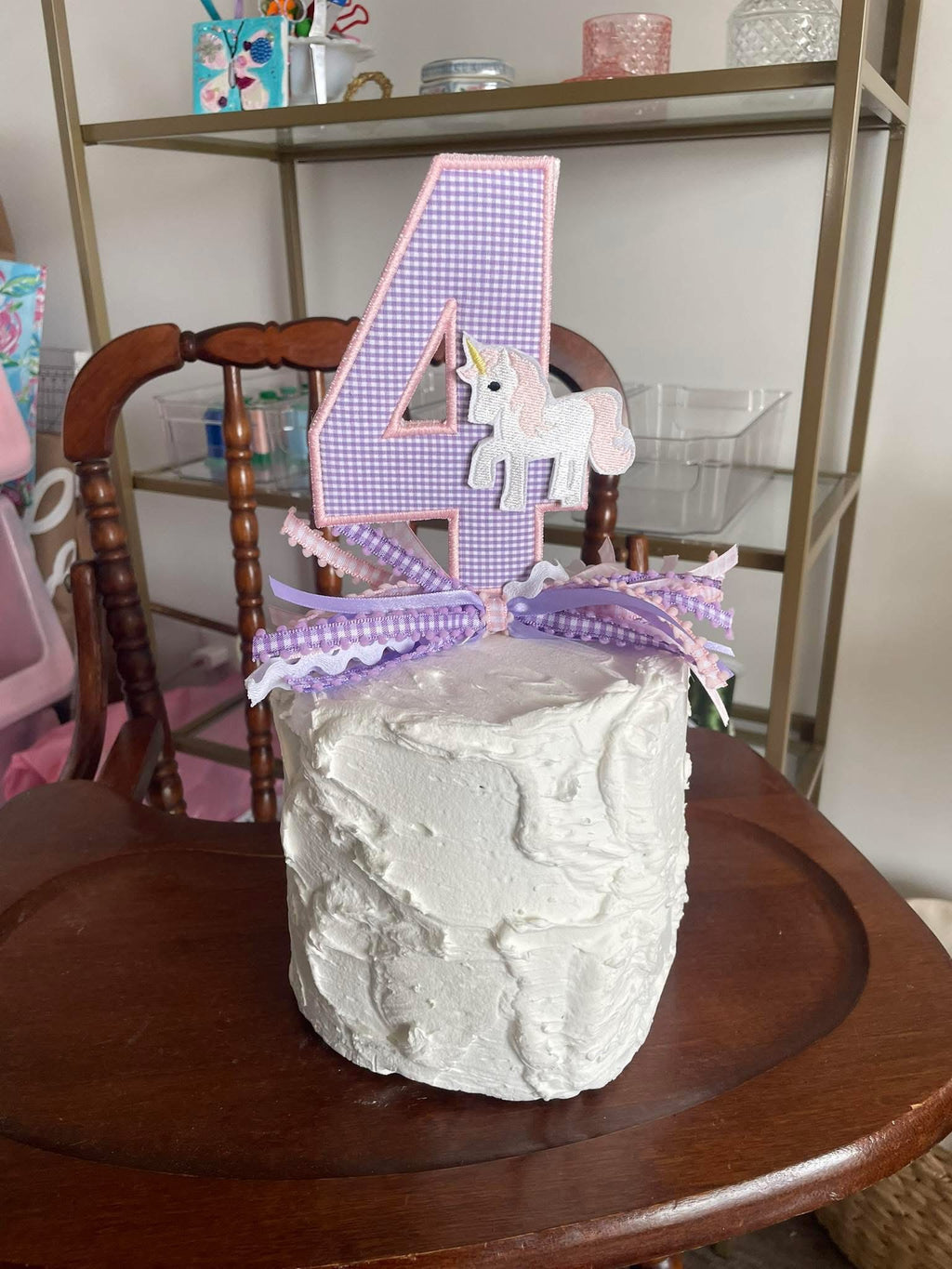 Cake Topper with Motif