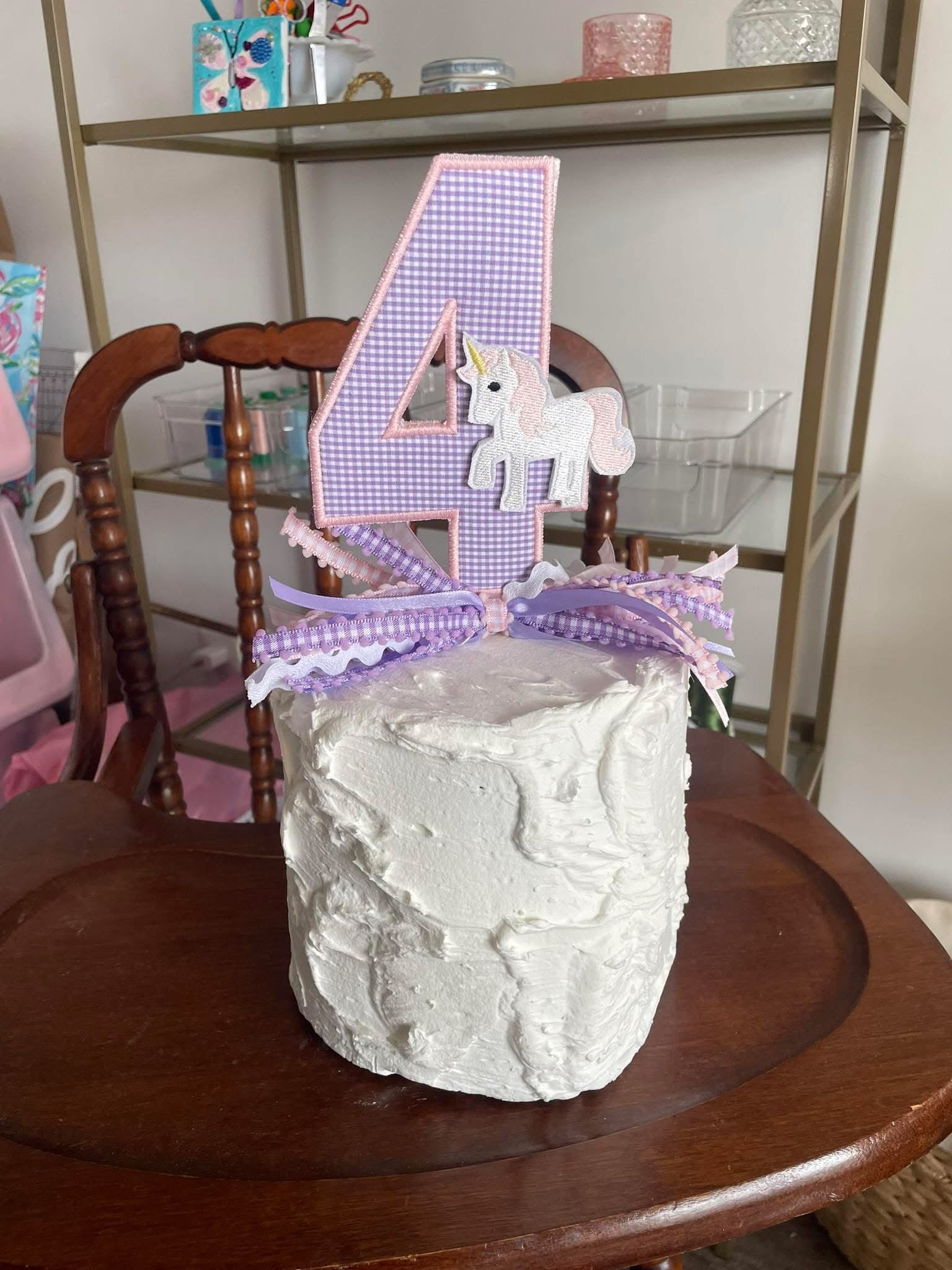 Cake Topper with Motif