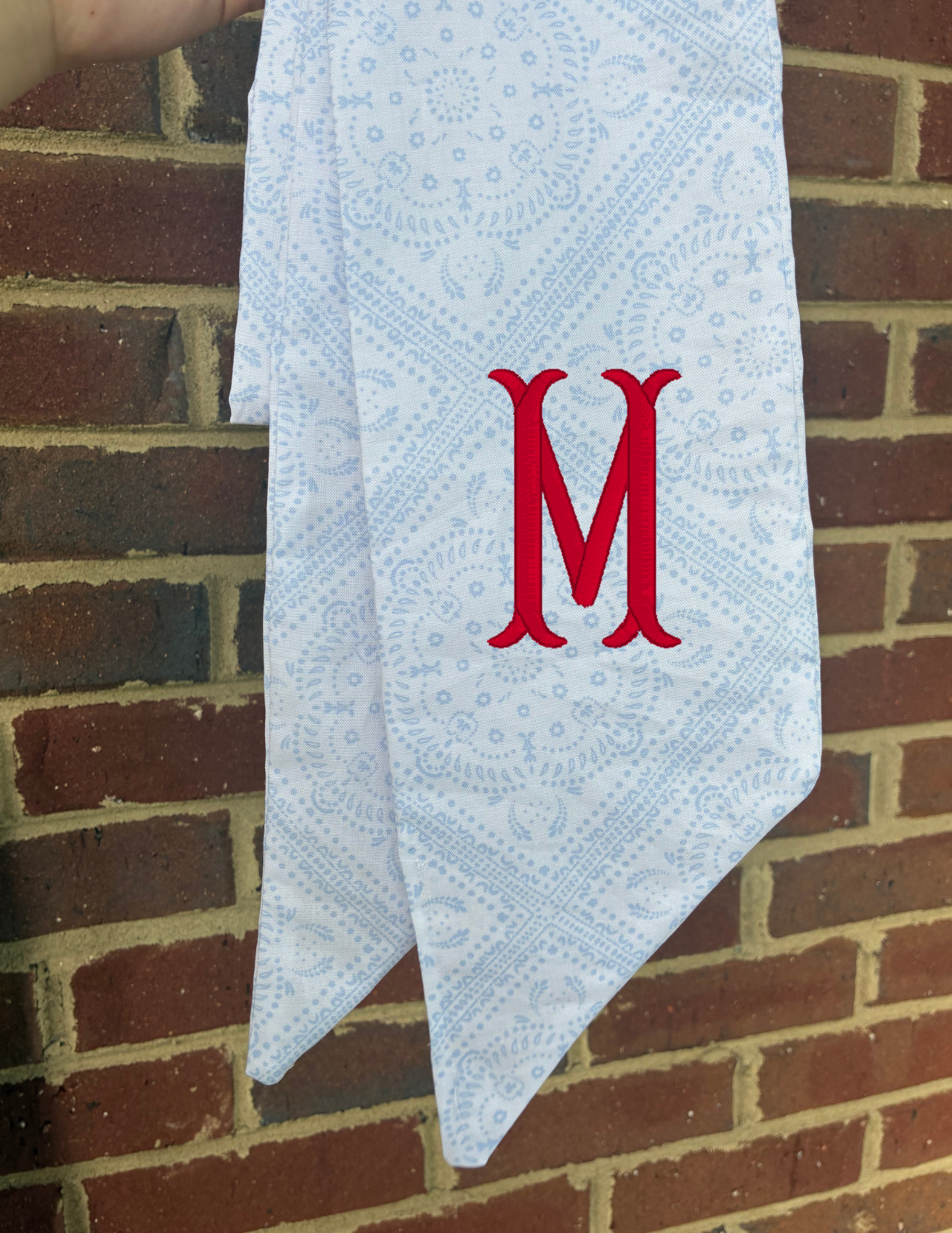 Patriotic Wreath Sash